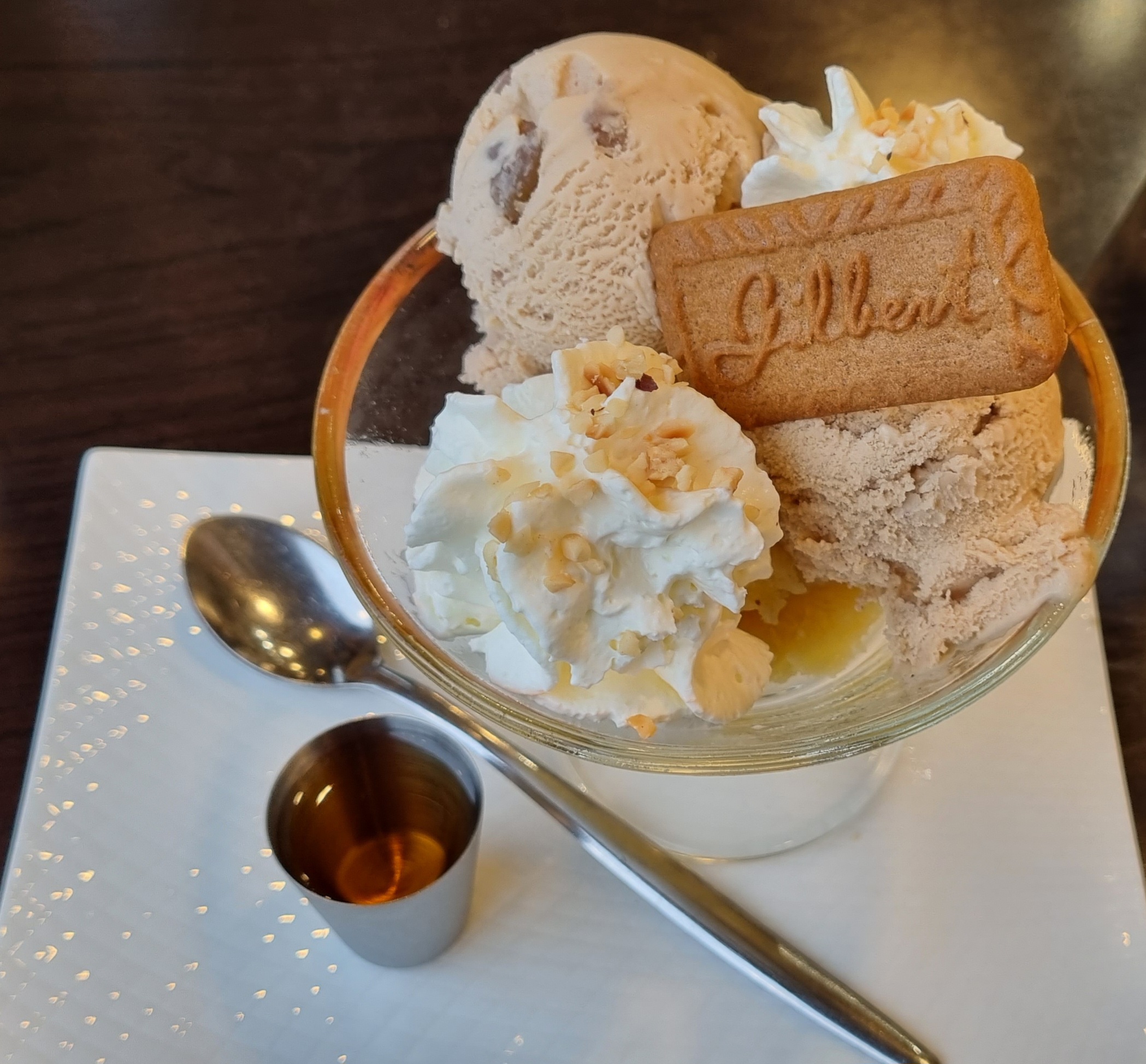 Dessert maison aux fruits de La Toscane, cuisine de saison à Ouistreham
