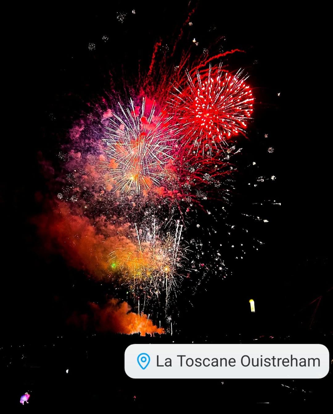 Feu d'artifices du 13 juillet